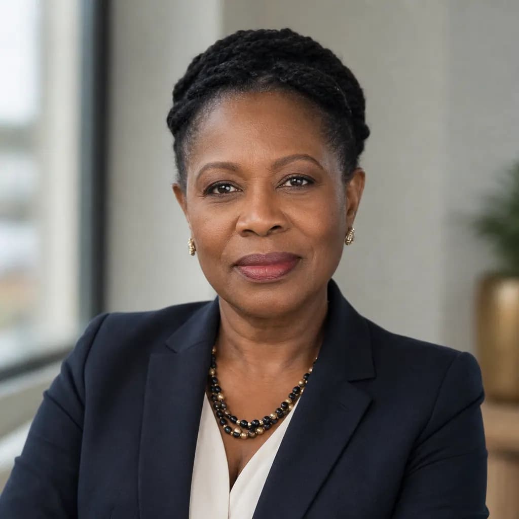 Portrait of Adaeze Okonkwo, Executive Director.