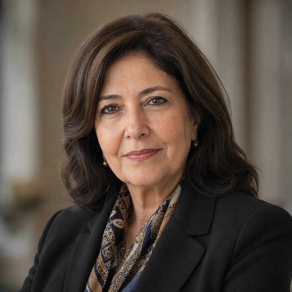 Portrait of Leila Haddad, Fellow, Climate, Environment & Resources.